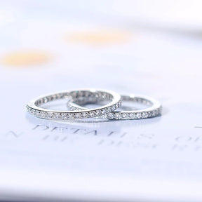 Anel de compromisso delicado