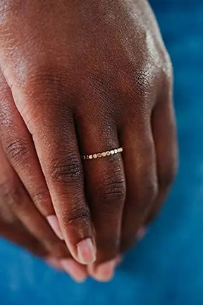 Anel de empilhamento feito a mão