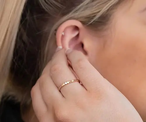 Anel de empilhamento feito a mão