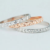 Anel de prata esterlina 100%