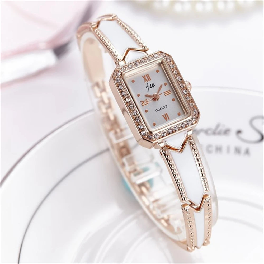 Relógio fashion Strass