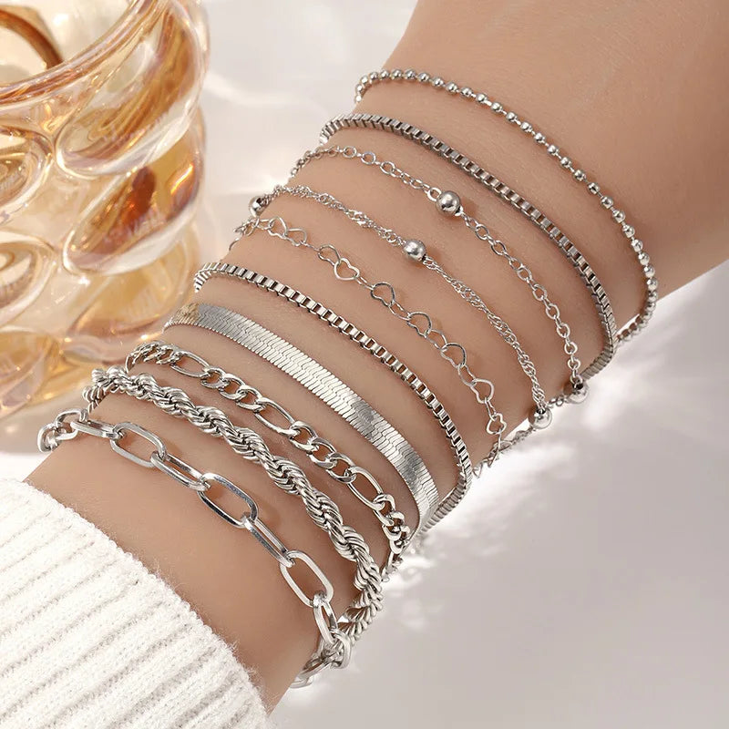 Conjunto 10 pulseiras