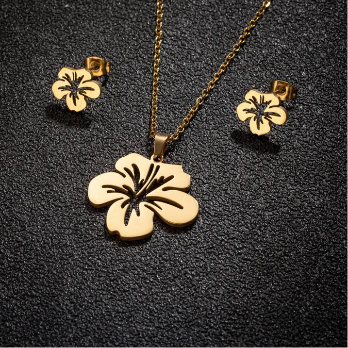 Colar de flor de lírio