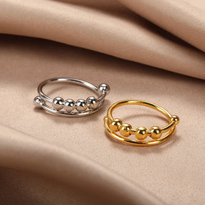 Anel Grânulos Vintage