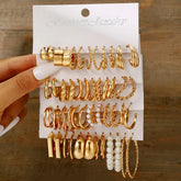 48pcs Brinco com cor Bohemia