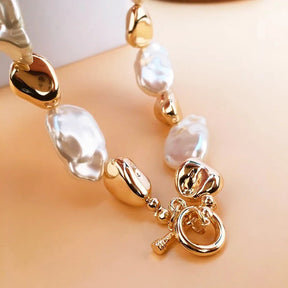 Colar de pérolas estilo Palacio