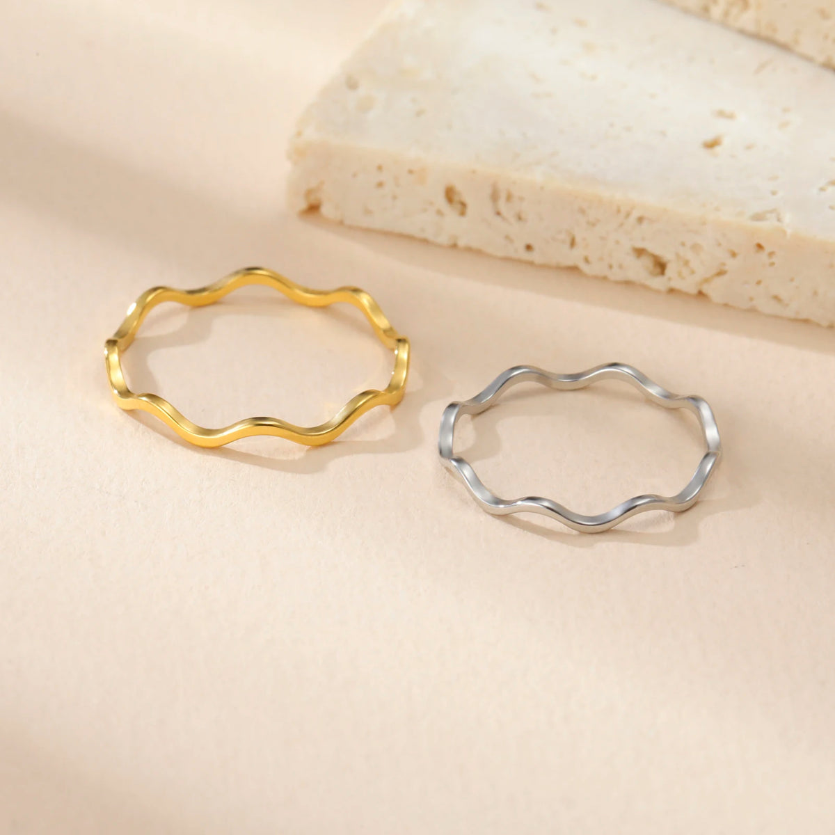 Anel Skyrim em formato de onda