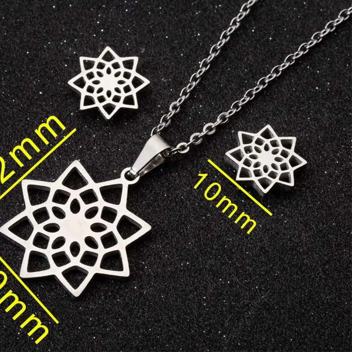 Colar de flor de lírio