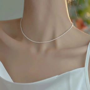 Colar de pérolas 2/3mm