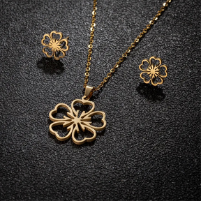 Colar de flor de lírio