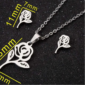 Colar de flor de lírio