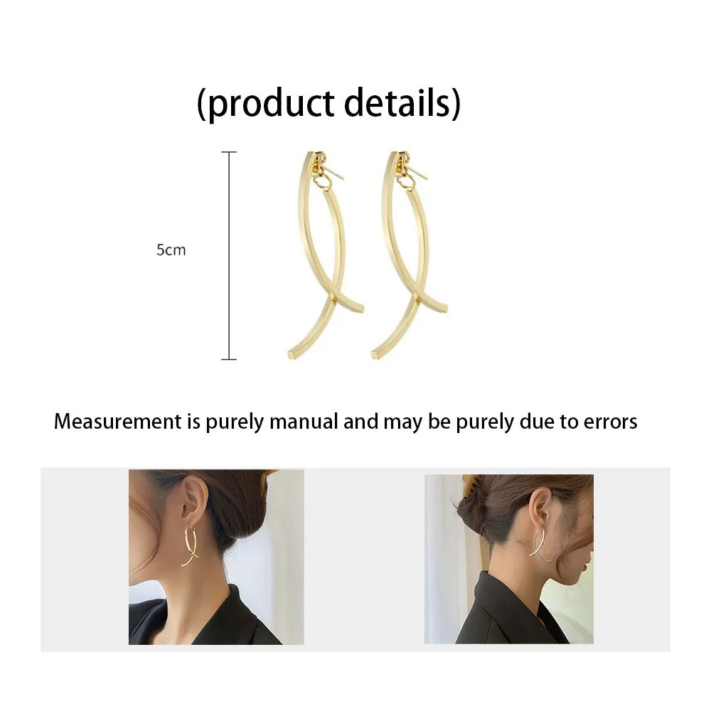 Brinco Estrela Aço Inox – Presente Perfeito Fashion