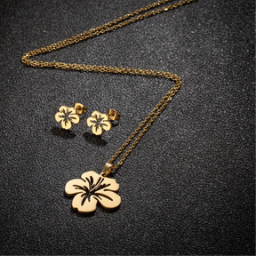 Colar de flor de lírio