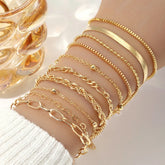 Conjunto 10 pulseiras