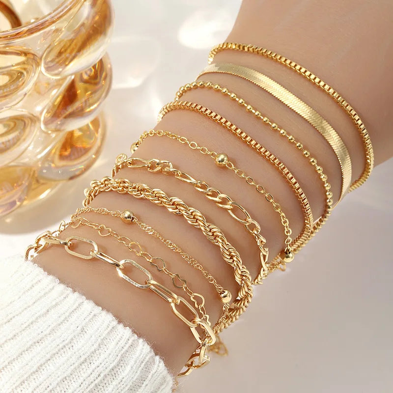 Conjunto 10 pulseiras